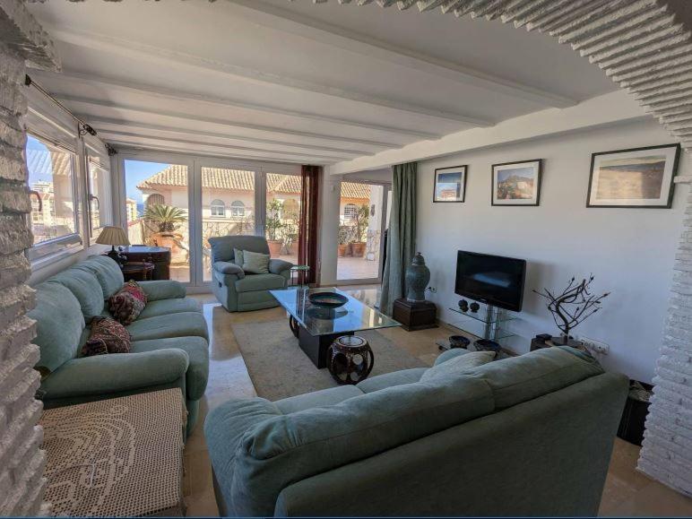 Apartmán Sea View Penthouse Fuengirola Exteriér fotografie